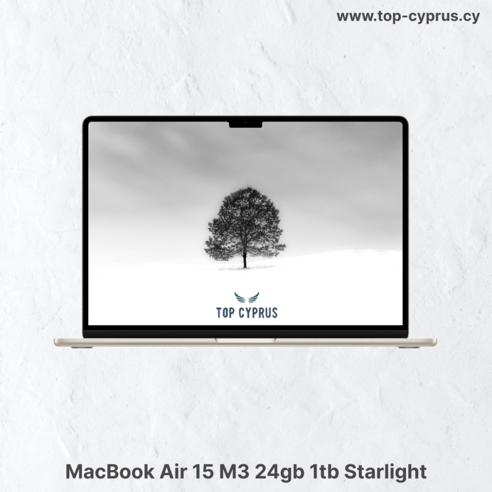 Search for 15inch MacBook Air 15 M3 24GB RAM 1TB Find and Buy in Cyprus!